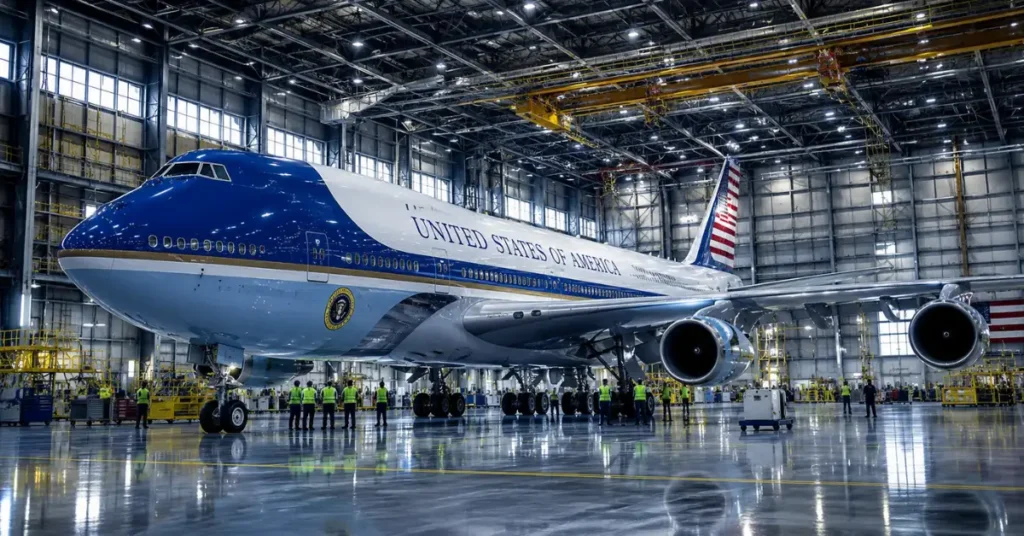 New Air Force One: High-Tech Flying Oval Office Faces Fresh Timeline Scrutiny New Air Force One
